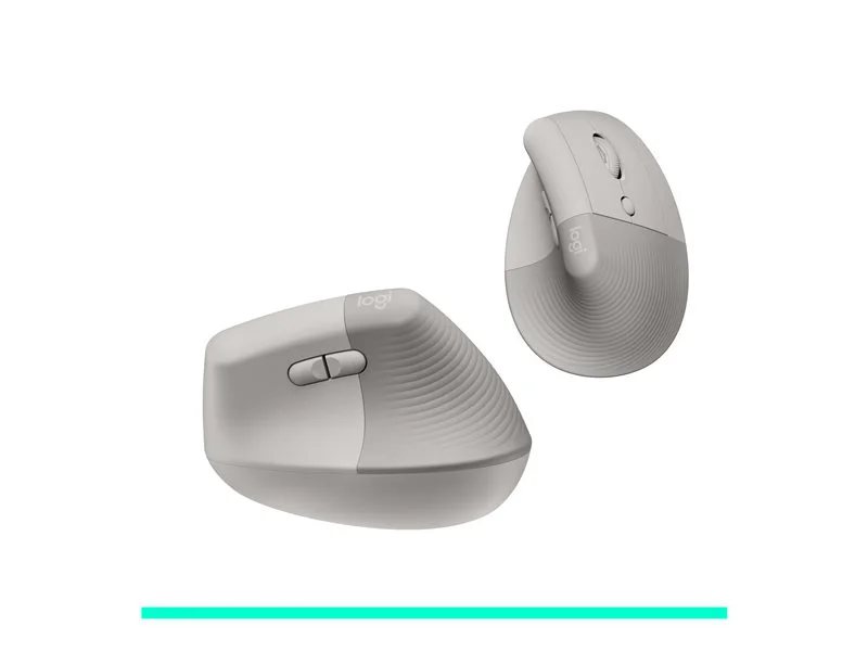 Logitech Lift Vertical Ergonomic Wireless Mouse - Sand | 78818423