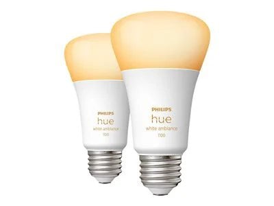 

Philips Hue White Ambiance LED Light Bulb 10W A19 E26 2 Pack