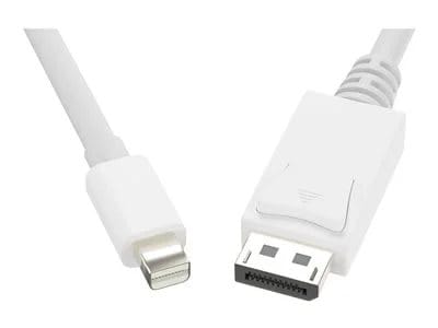 

UNC Mini DisplayPort to DisplayPort Cable, 6ft - White