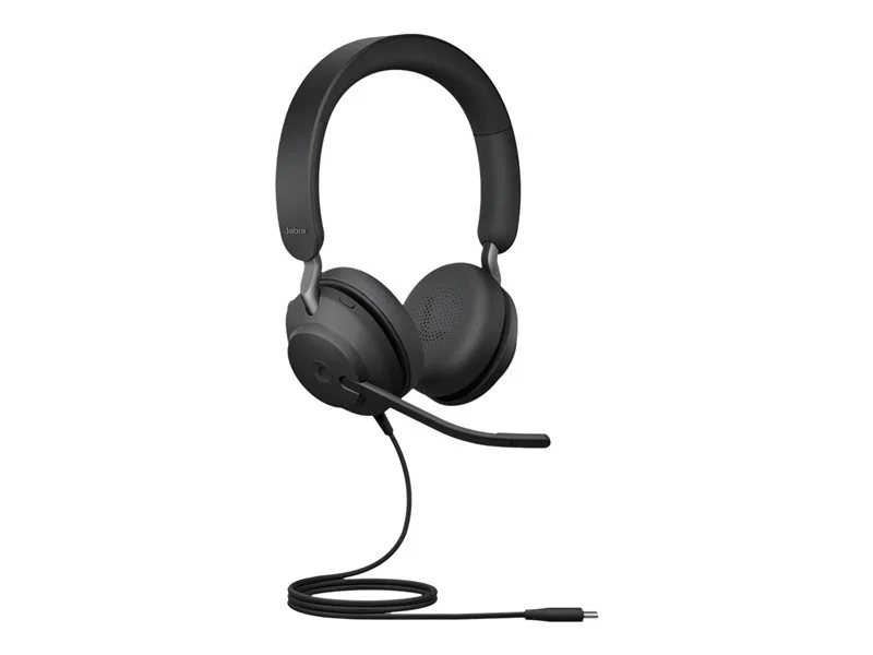 Get Jabra Evolve2 40 SE USB-C Wired Headset |Superior Audio