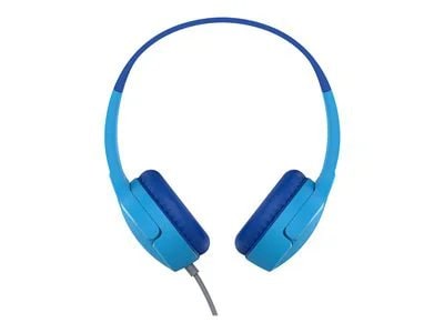 Belkin SOUNDFORM Mini Wired On-Ear Headphones for Kids - Blue