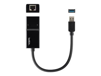 Image of Belkin USB-A to Gigabit Ethernet Adapter