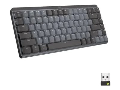 Photos - Keyboard Logitech MX Mechanical Mini Minimalist Wireless Illuminated  (Clic 