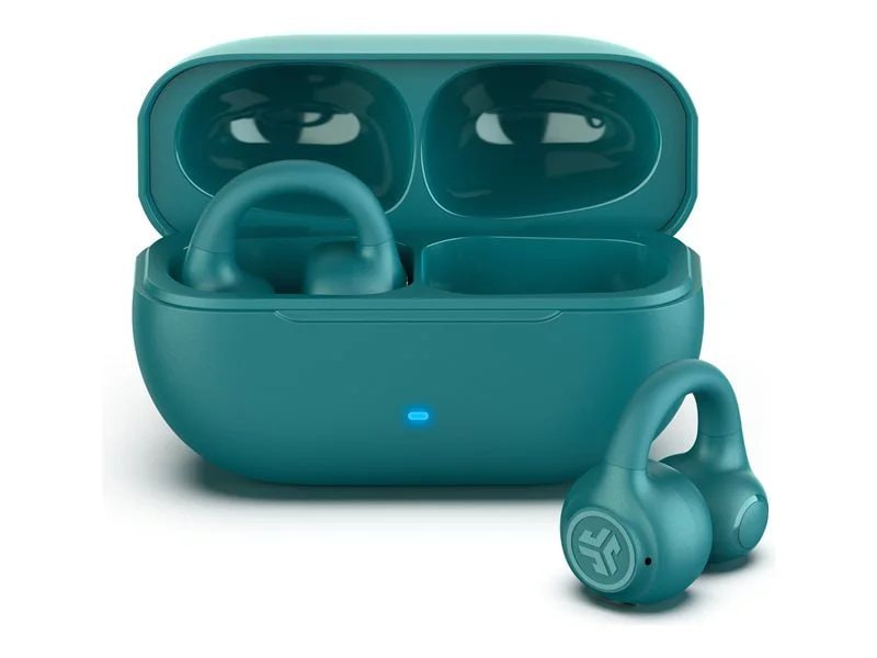 JLab Flex Open-Clip True Wireless Earbuds - Teal
