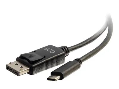 

C2G 6ft (1.8m) USB-C to DisplayPort™ Adapter Cable 4K 30Hz - Black