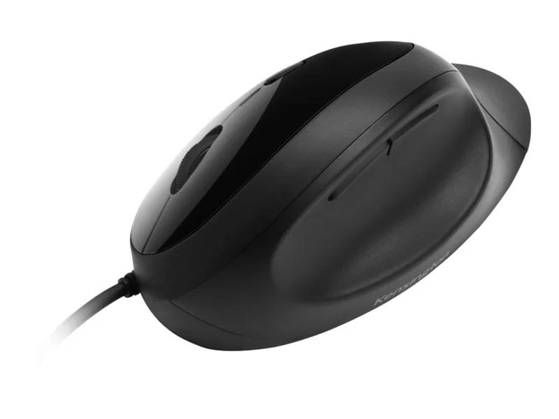 Kensington Pro Fit Ergo Wired Mouse - mouse - USB - black
