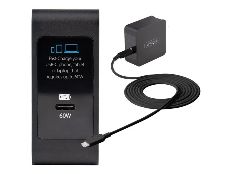 StarTech Cargador de Pared PD USB-C 60W Blanco