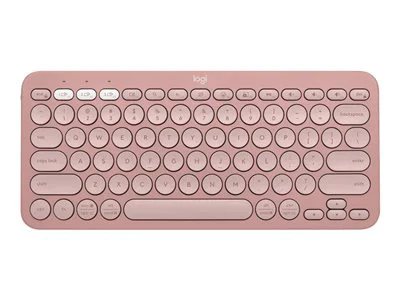 Logitech K380s Pebble Keys 2 Wireless Keyboard - Tonal Rose