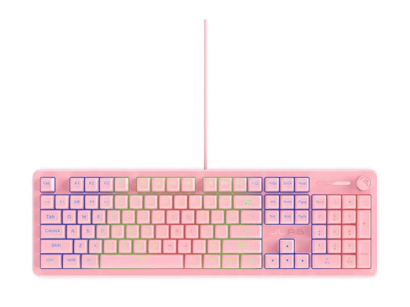 JLab Nightfall Wired Gaming Keyboard - Pink | 78818762 | Lenovo US