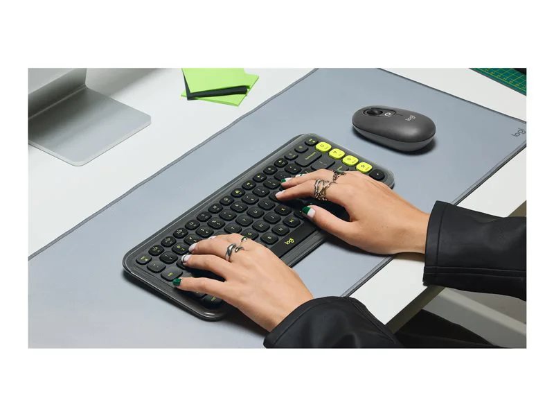 logi POP Keys ワイヤレスキーボードとマウスセット ロジテック Logitech Pop Keys Rose メカニカル ワイヤレス