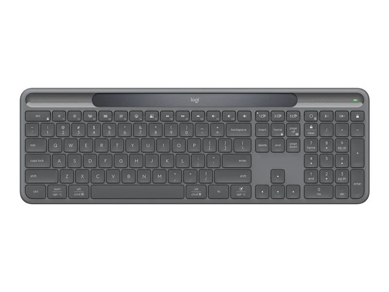 Logitech K980 Signature Slim Solar+ Wireless Keyboard for Business