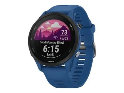 

Garmin Forerunner 255 Music GPS Smartwatch - Tidal Blue