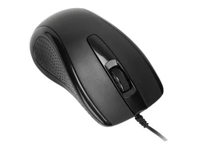 Targus 3-Button USB Full-Size Optical Mouse - Matte Black
