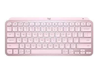 Logitech MX Keys Mini Wireless Keyboard - Rose | 78088183 | Lenovo US