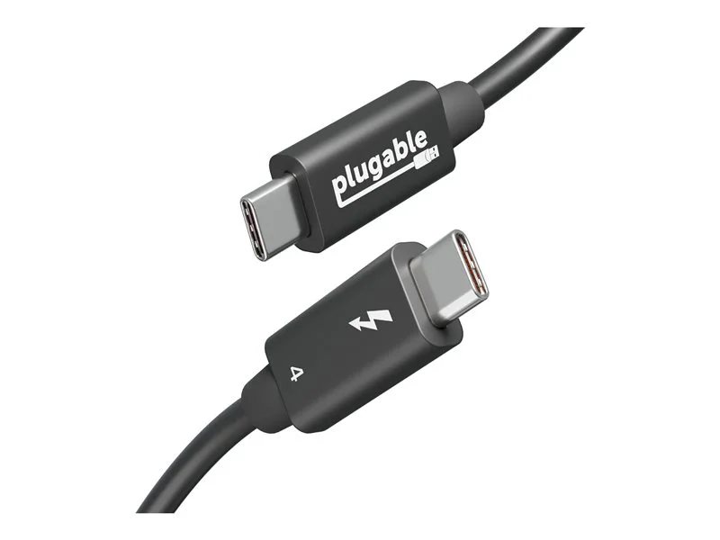 Plugable Thunderbolt 4 Cable with 240W Charging, Thunderbolt