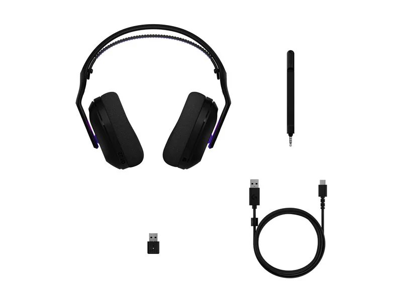 Logitech G G522 LIGHTSPEED Wireless RGB Gaming Headset - Black