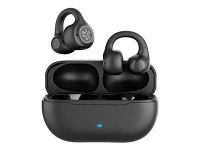 JLab Flex Open-Clip True Wireless Earbuds - Black