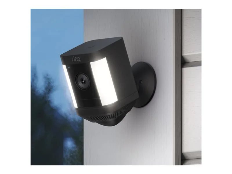 Ring Spotlight Cam Plus Battery Camera - Black | Lenovo US