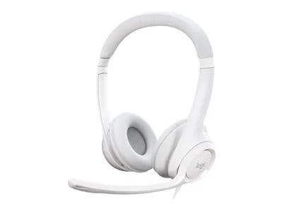 

Logitech H390 USB Stereo Headset with Noise-Canceling Mic - Off-White