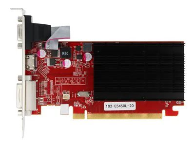 Image of VisionTek Radeon HD 5450 2GB GDDR3 2M (DVI-I, HDMI, VGA)