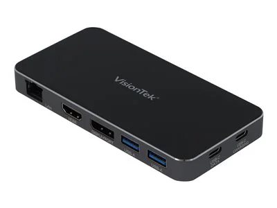 

VisionTek VT400 Portable USB-C Docking Station with Power Passthrough