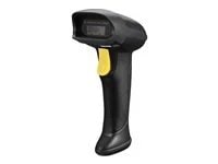 Adesso Bluetooth Spill Resistant Antimicrobial 2D Barcode Scanner with Charging Cradle
