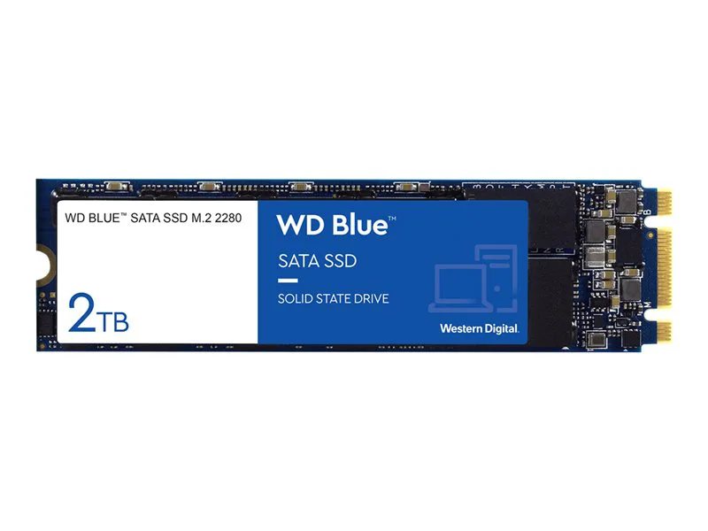 WD Blue 3D NAND SATA SSD WDS200T2B0B - SSD - 2 TB - SATA 6Gb