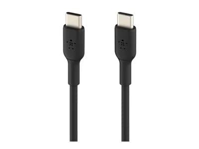Photos - Cable (video, audio, USB) Belkin BOOST CHARGE USB-C M/M Cable, 6.6 ft - Black 78145436 
