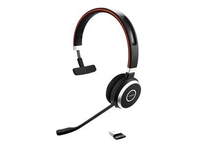 Photos - Headphones Jabra Evolve 65 SE Link380a MS Mono Bluetooth Wireless Headset - Black 78361206 