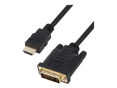 Photos - Cable (video, audio, USB) VisionTek adapter cable - HDMI / DVI - 6 ft 78015689 