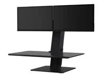 Humanscale QuickStand Eco Second Generation Dual Monitor - Black