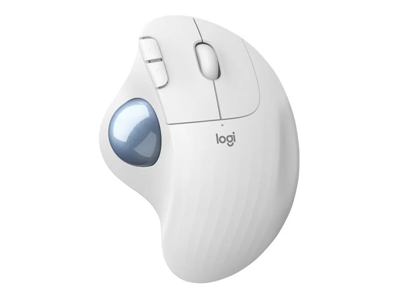 Logitech M575 ERGO Wireless Trackball Mouse - Off White