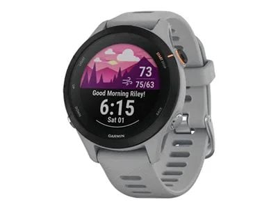 

Garmin Forerunner 255S Music GPS Smartwatch - Powder Gray