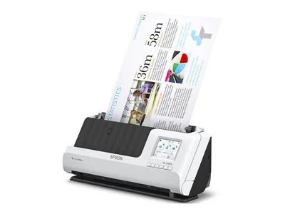 Epson DS-C480W Wireless Compact Desktop Document Scanner with Auto