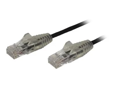 StarTech.com Slim CAT6 Ethernet Cable, 1.8m - Black