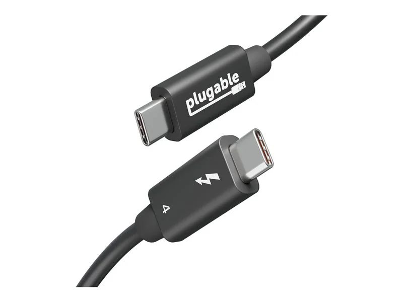 CHANNEL S 　THUNDERBOLT Plugable Thunderbolt 4 Cable with 240W Charging, Thunderbolt