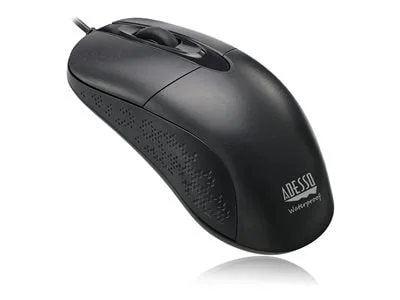 

Adesso iMouse W4 Antimicrobial Optical Waterproof Mouse - Black
