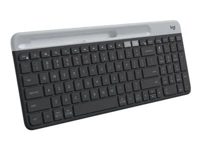

Logitech K585 Slim Multi-Device Wireless Keyboard with Phone Stand - Graphite