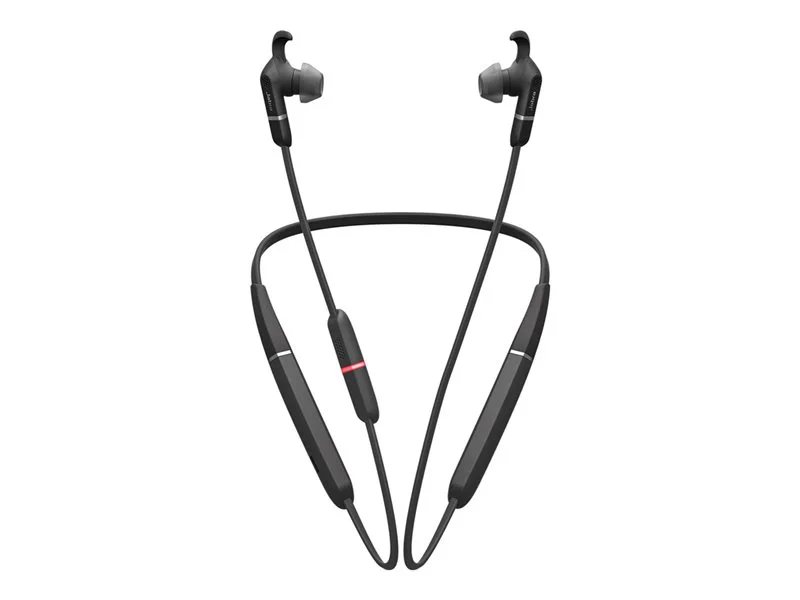 Jabra Evolve 65E Link 370 MS Wireless Earbuds - Black | 78015730