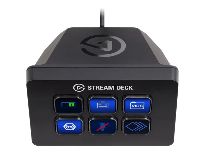 Elgato Stream Deck Mini 6 LCD Keys - Black | 78014740 | Lenovo US