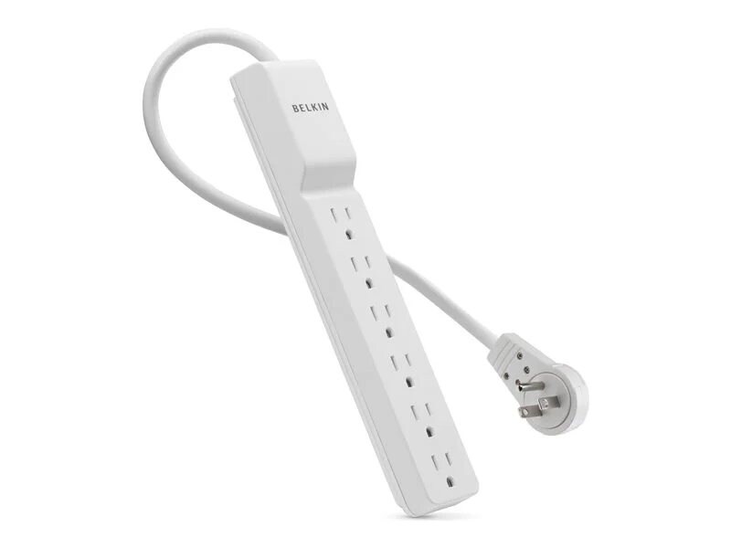 Belkin 6-Outlet Surge Protector Rotating Plug, 8 ft. Cord - image 8