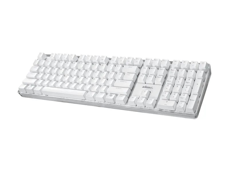 Adesso EasyTouch 680 Backlit Mechanical Keyboard with CoPilot AI
