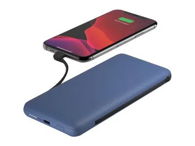 

Belkin Boost Charge Plus 10K PD Integrated Cable Power Bank - Blue