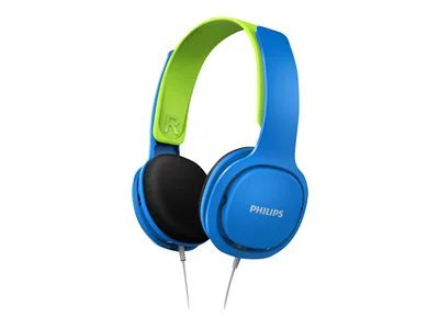 

Philips Audio Coolplay Kids On-Ear Headphones - 85dB Volume Limiter - Safer Hearing - Blue/Green