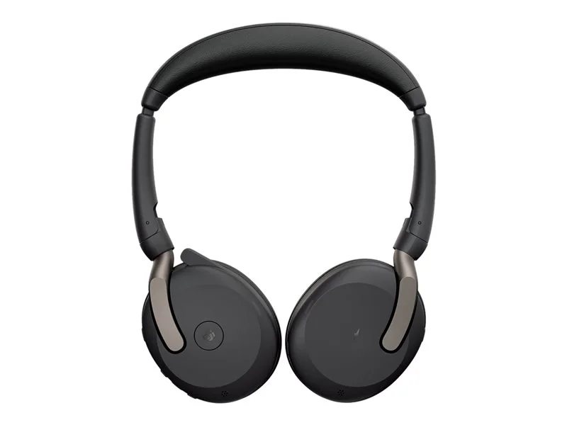 Jabra Evolve2 65 Flex Link380a MS Stereo Wireless Headset - Black