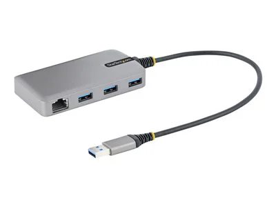 

StarTech 3 Port USB 5Gbps Hub with Gigabit Ethernet