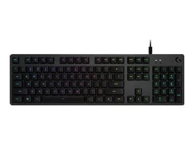 Logitech G512 CARBON LIGHTSYNC RGB Mechanical Gaming Keyboard with GX Brown switches (Tactile)