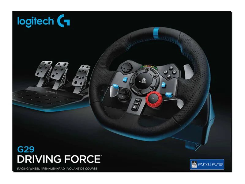 Logitech G G29 Driving Force Wheel and Pedals Set for PC/PS4