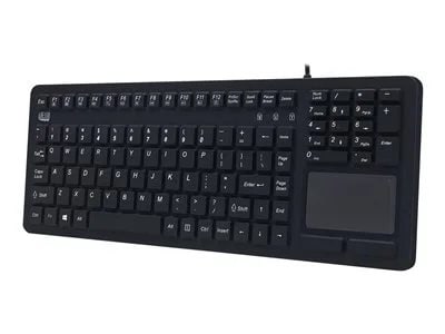 

Adesso SlimTouch 270 Ergonomic Full-Size Wired Membrane Keyboard with Touchpad - Black