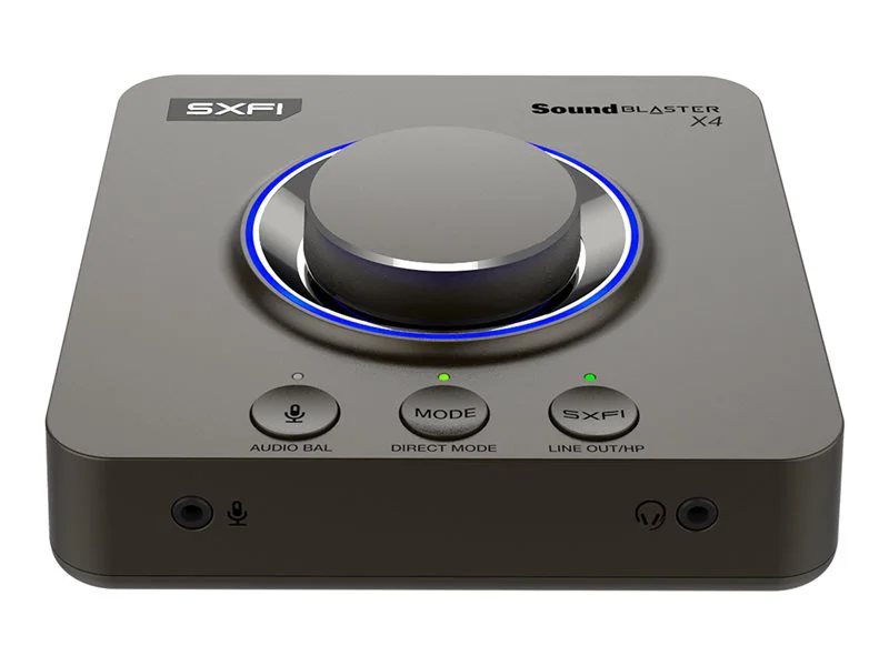 Get Superior Sound with Creative Labs Sound Blaster X4 External